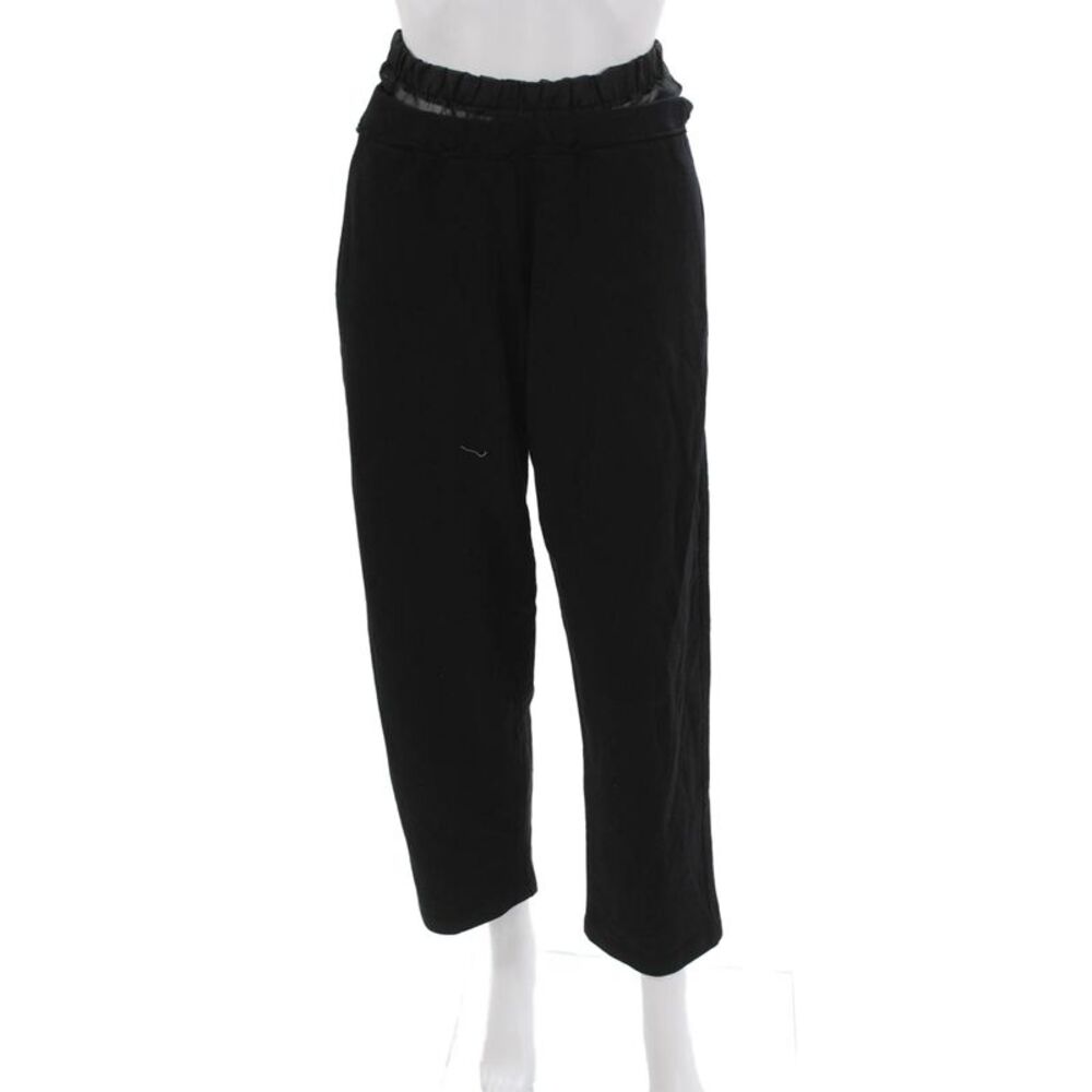 Eight Womens Black Cotton Pants Size XS